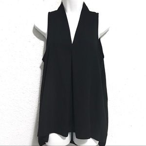 Daffodil v Neck Hi Low Tank